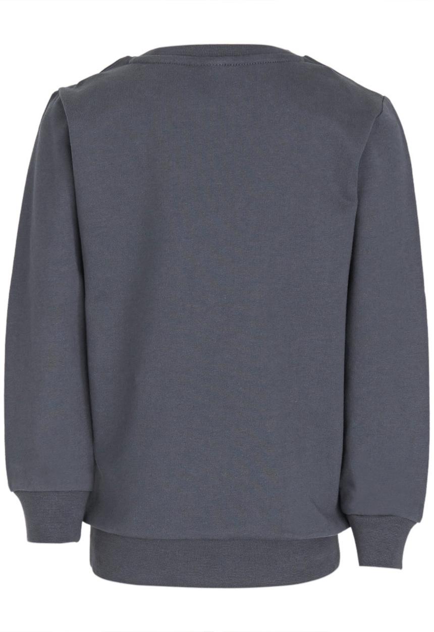 Soobe - Girls Printed Top Dark Grey