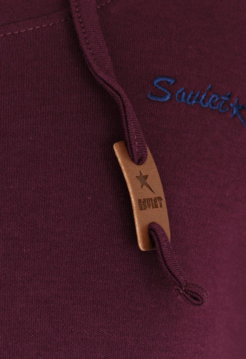 SOVIET - Preston Long Sleeve Tee Maroon