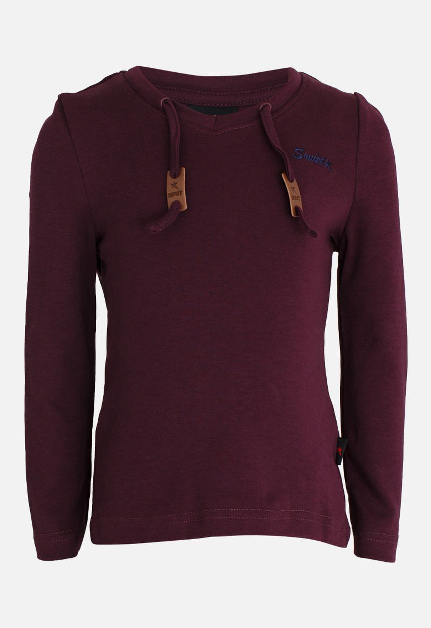SOVIET - Preston Long Sleeve Tee Maroon