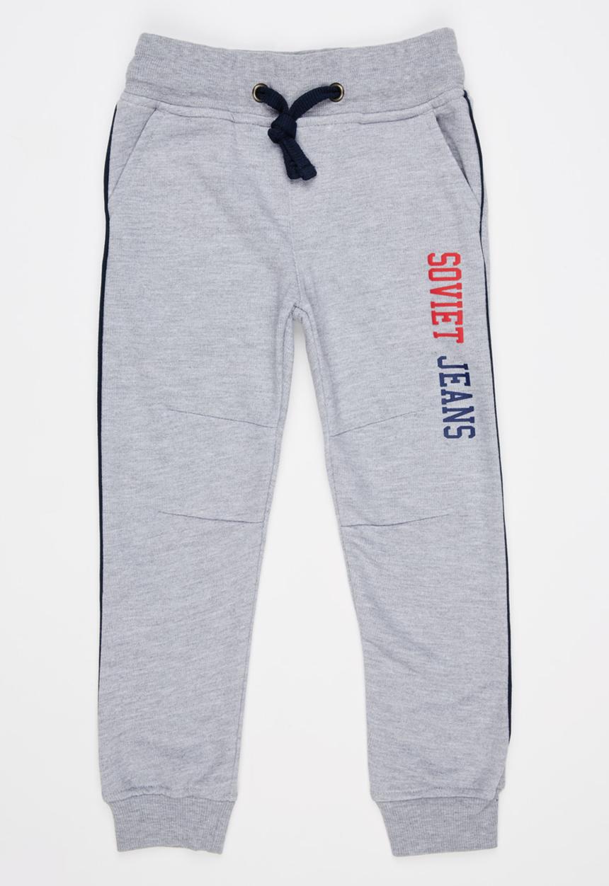 SOVIET - Noah Fleece Pants Grey Melange