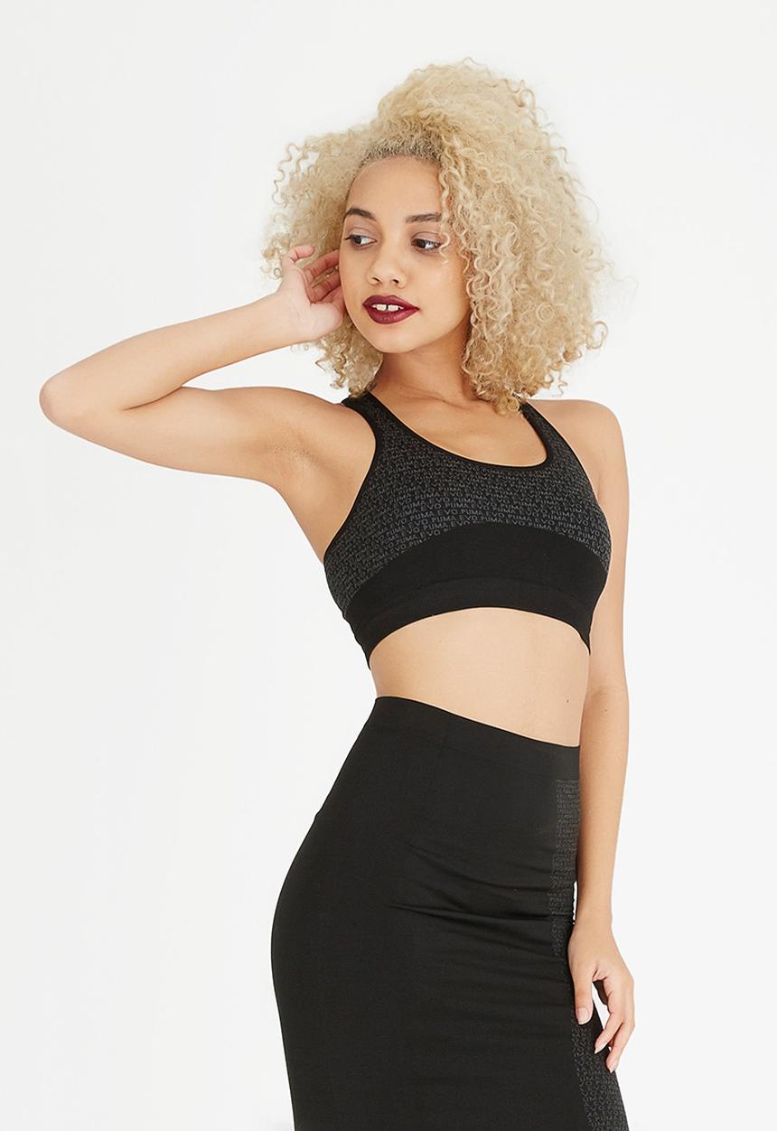 PUMA - Evo Bra Top Black