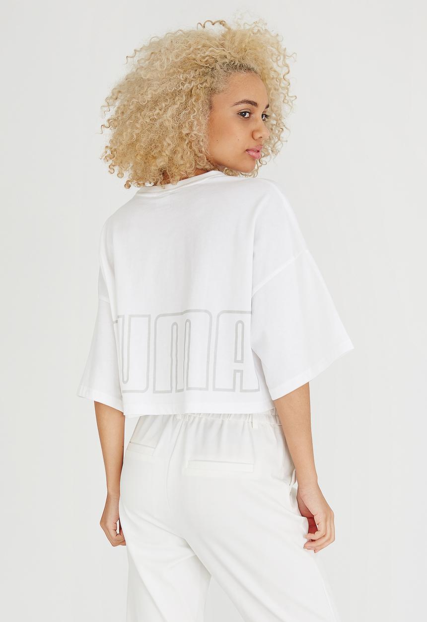 PUMA - Xtreme Cropped Top White