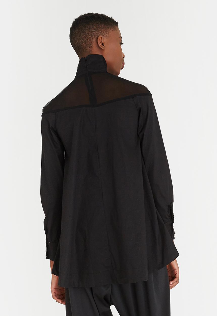 Leigh Schubert - Edwin Trapeze Shirt Black