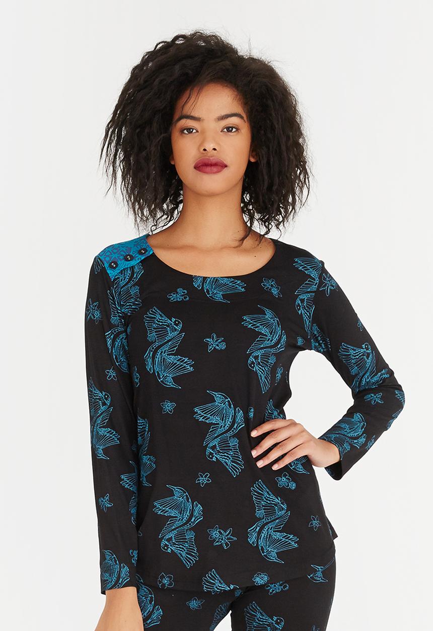 Maya Prass - Amber T-shirt Black