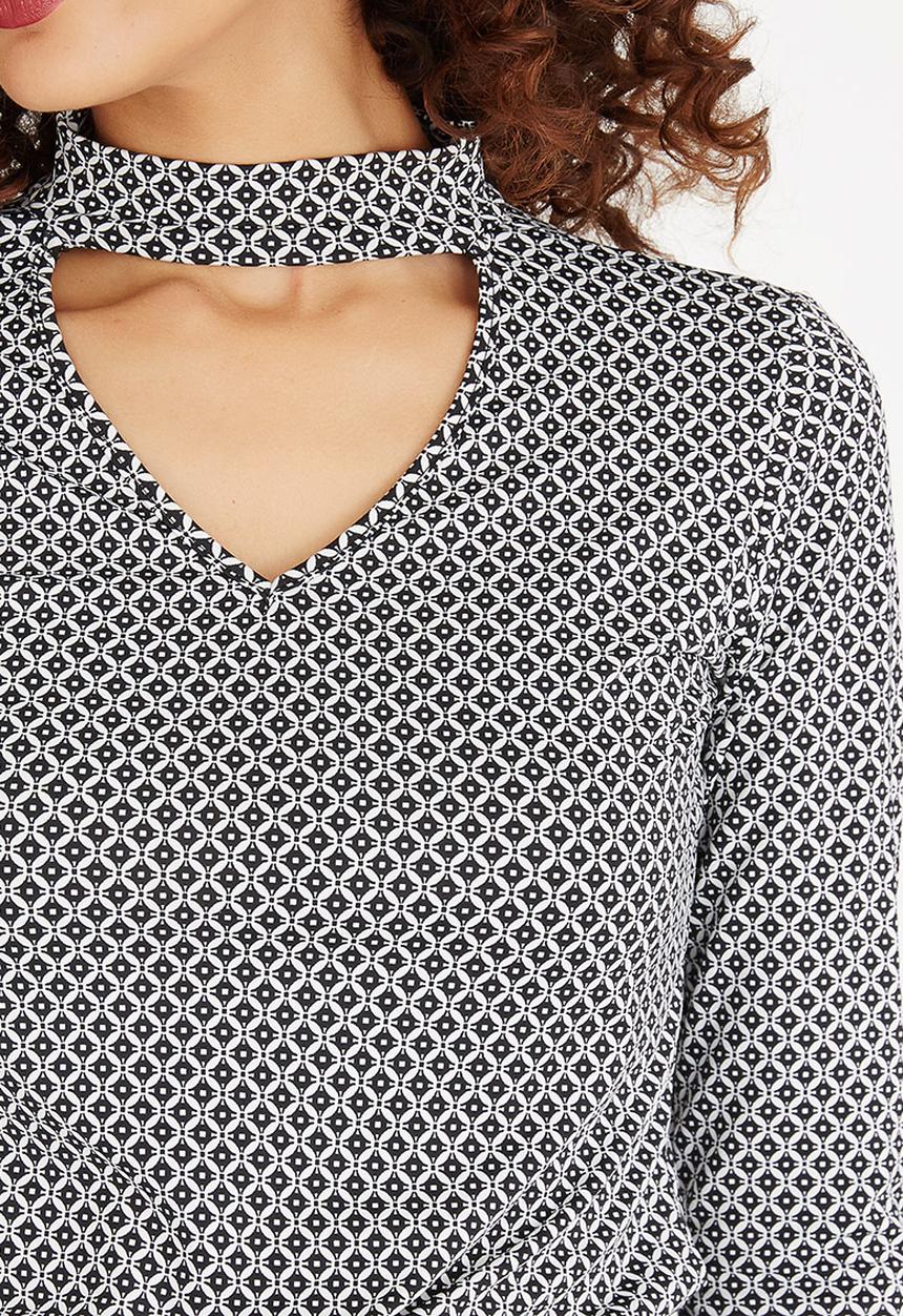 edit - Choker Top Multi-colour