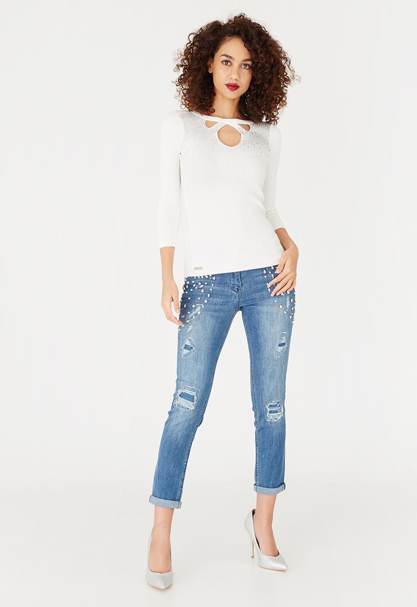 SISSY BOY - Naz Tee Off White