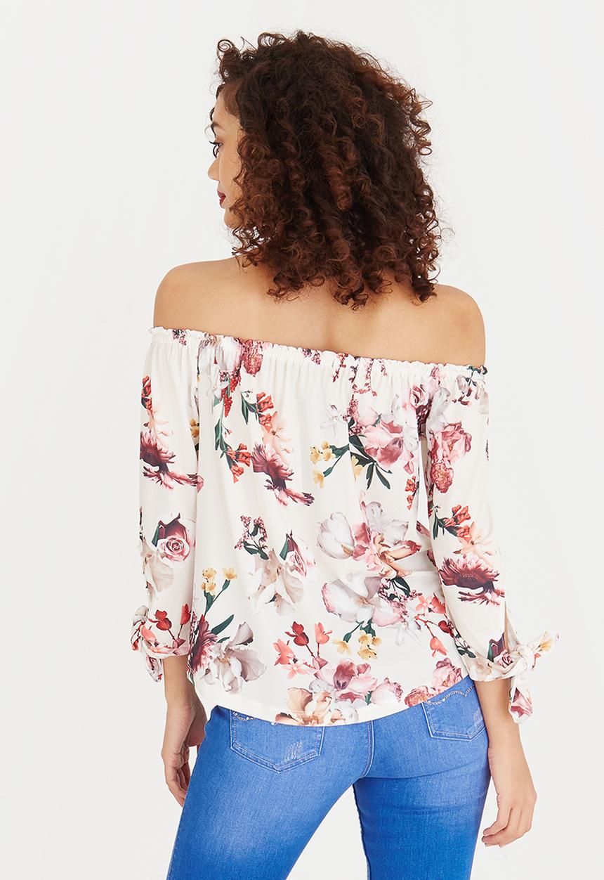 SISSY BOY - Be Mine Printed Blouse Pale Pink