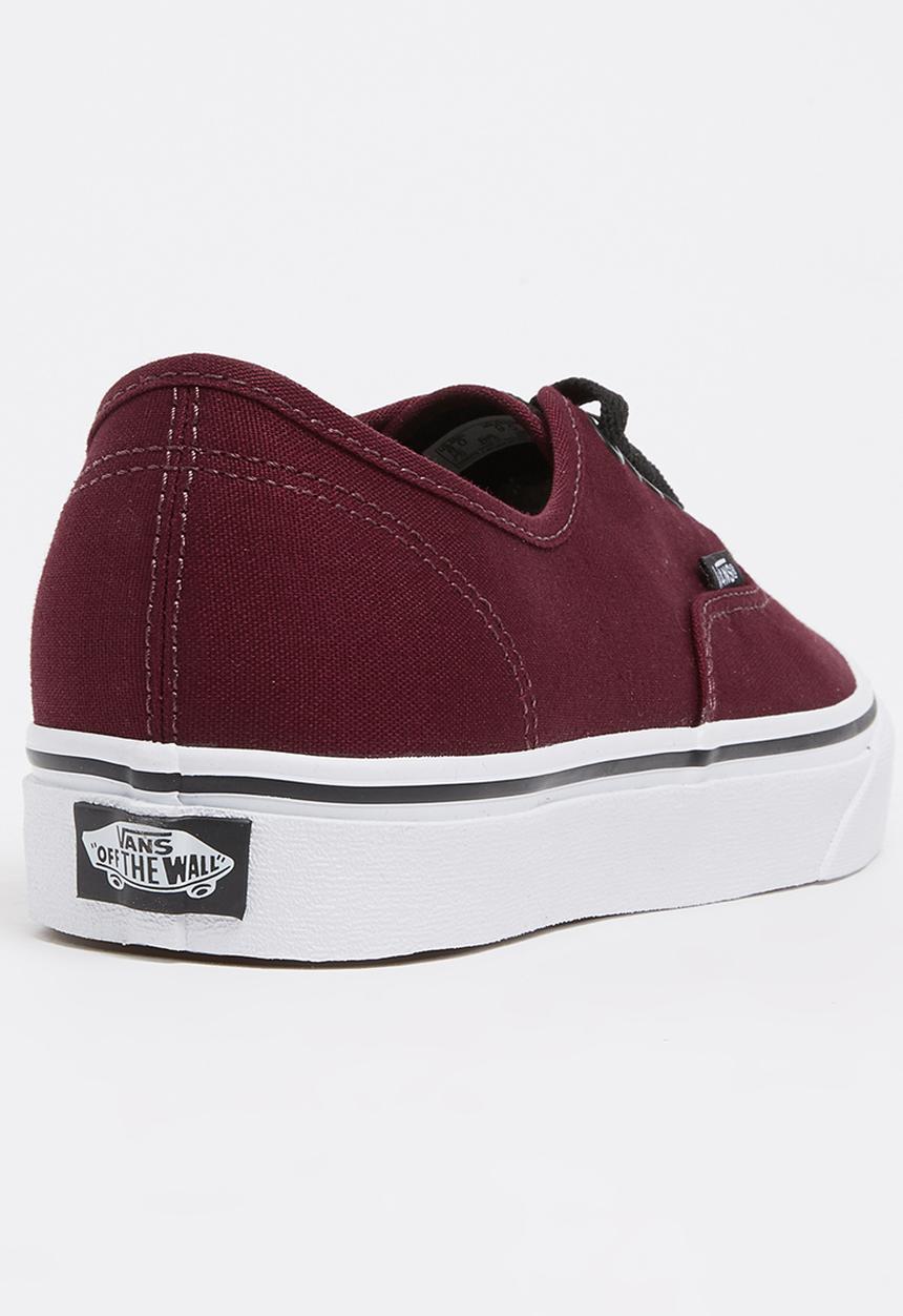 Vans - Authentic Sneakers Burgundy