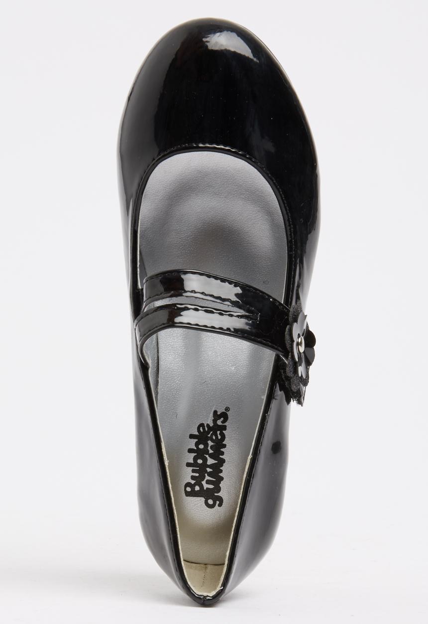 Bata - Girls Dessy-1 Mary Jane Kitten Heel Black