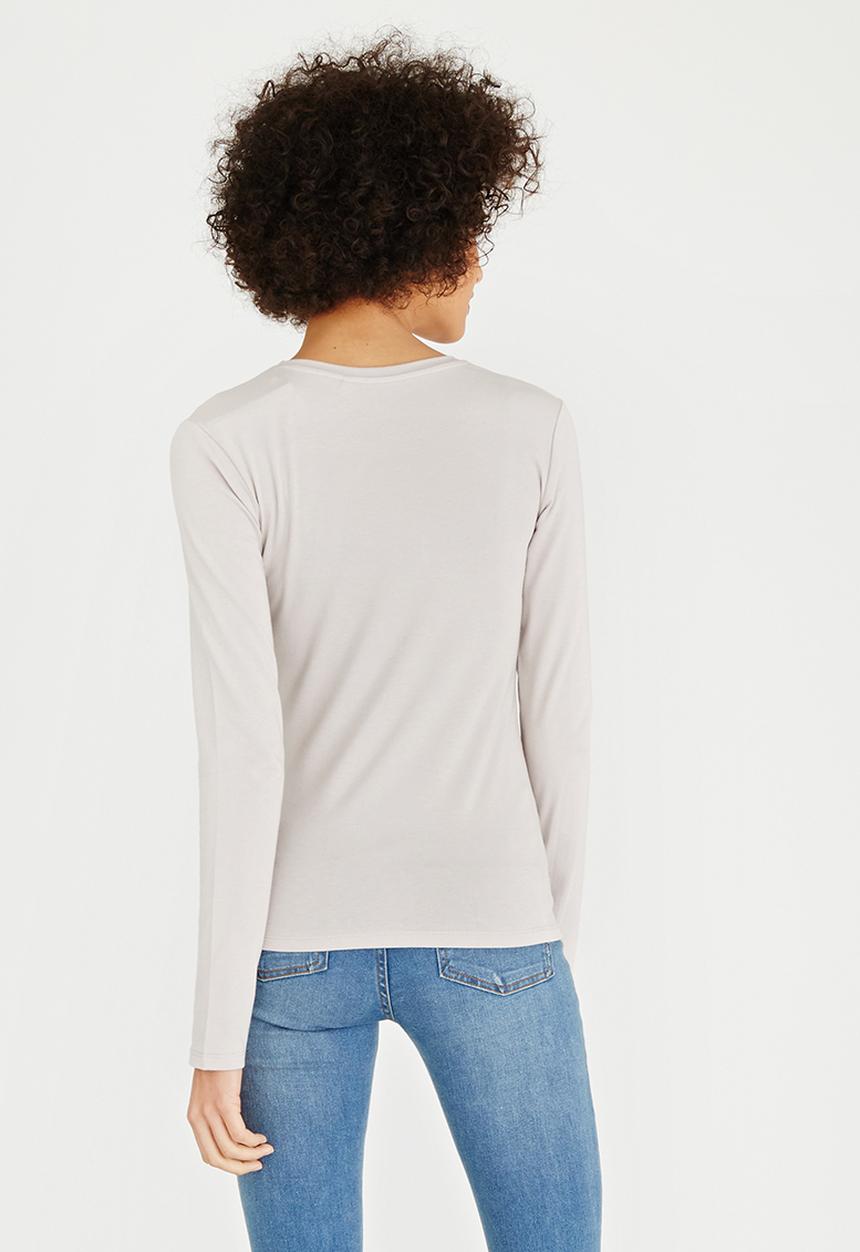 GUESS - Guess Triangle Embellished Logo R3 Pale Grey