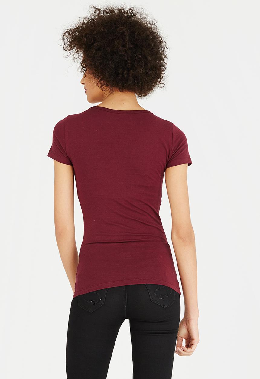 SOVIET - Hafren Tee Maroon