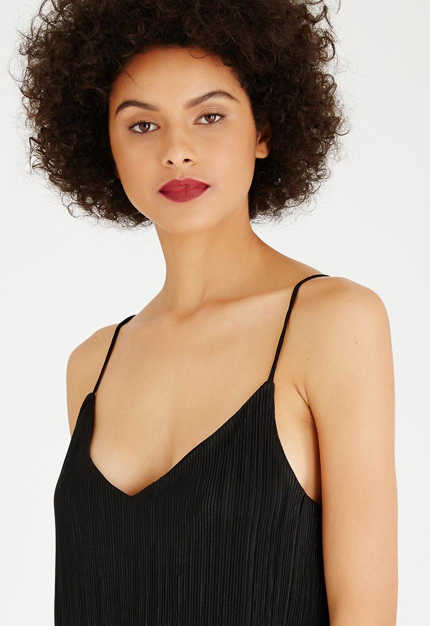 Kate Jordan - Shimmer Cami Vest Black