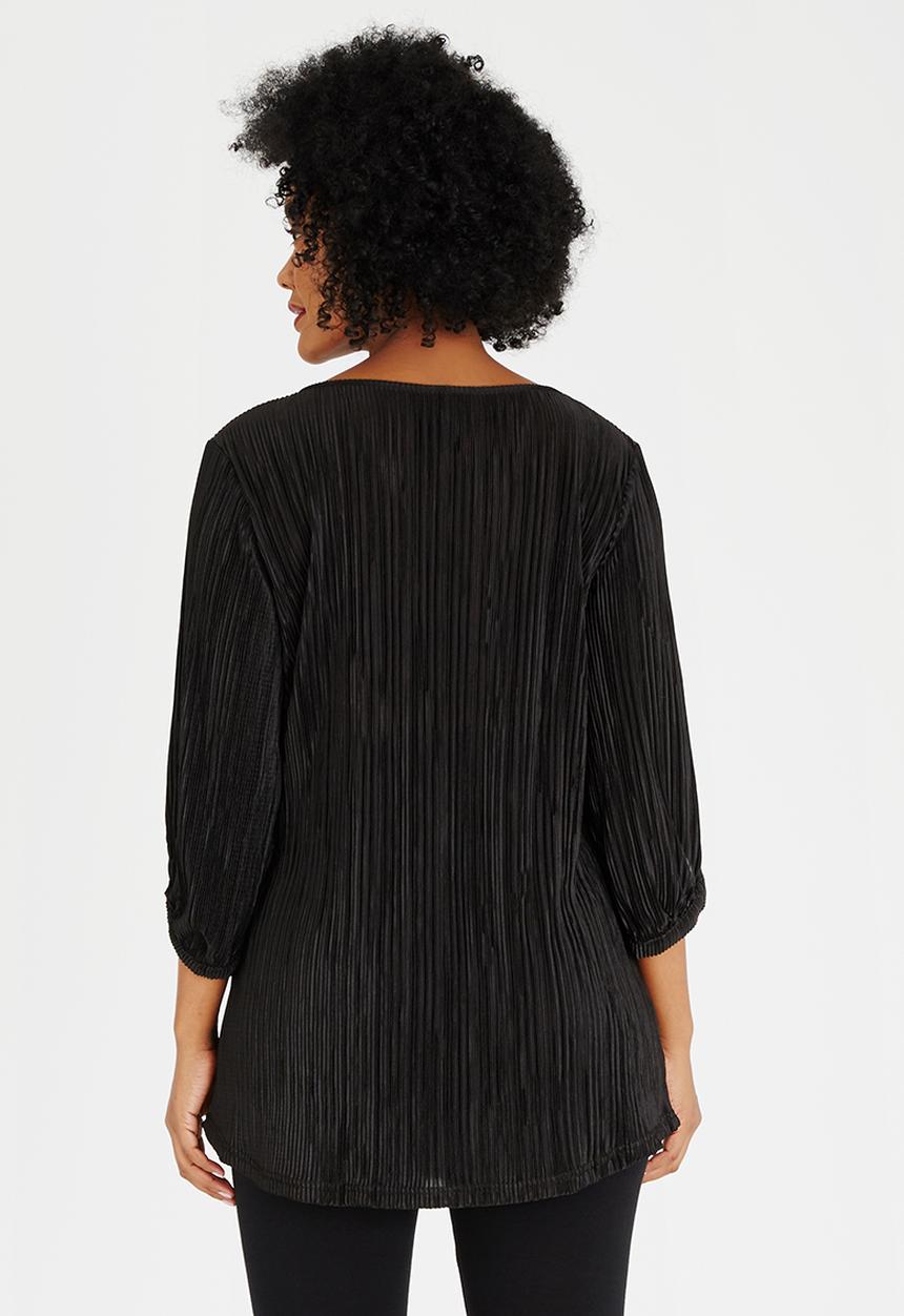 Me-a-mama - Bay Blouse Black