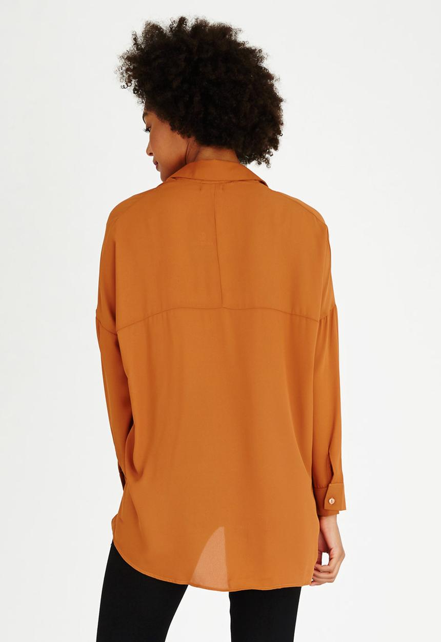 STYLE REPUBLIC - Oversized Blouse Tan