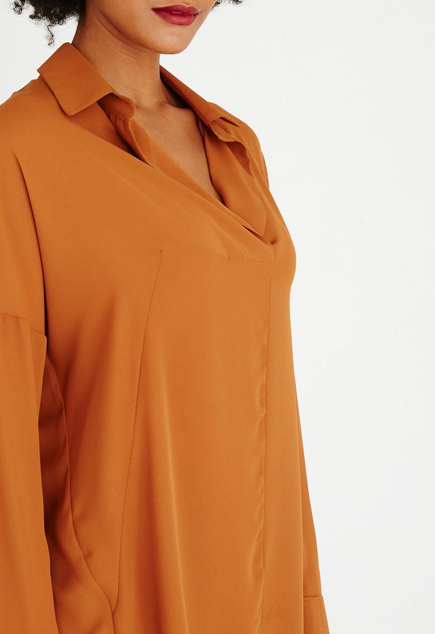 STYLE REPUBLIC - Oversized Blouse Tan
