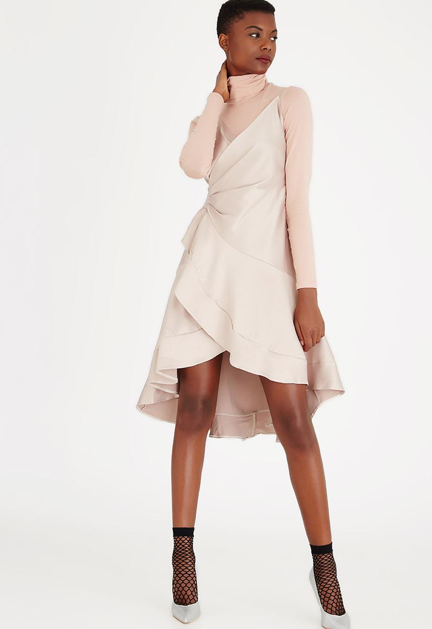 Droomer - High-neck Top Pale Pink