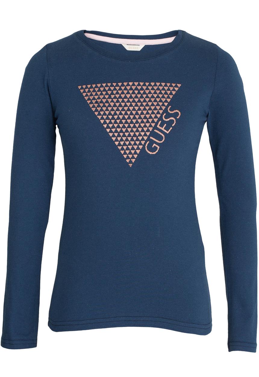 GUESS - Tri Design Tee Navy