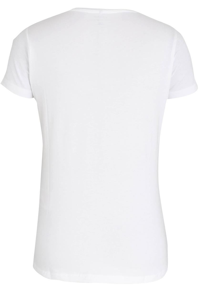Name It - Girls Printed Short Sleeve Tee White