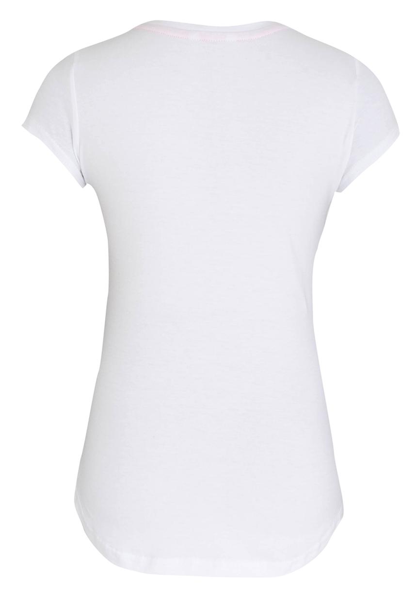 GUESS - Ribbon Tri Tee White
