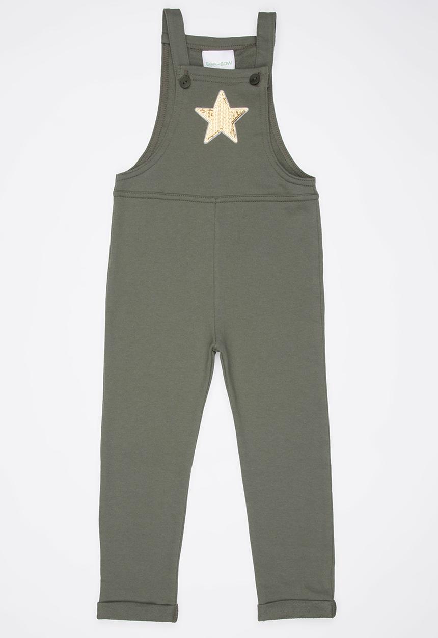 See-Saw - Dungaree Khaki Green