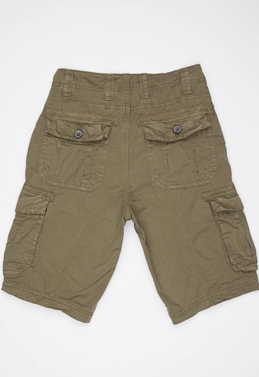 Brave Soul - Cargo Shorts Khaki Green