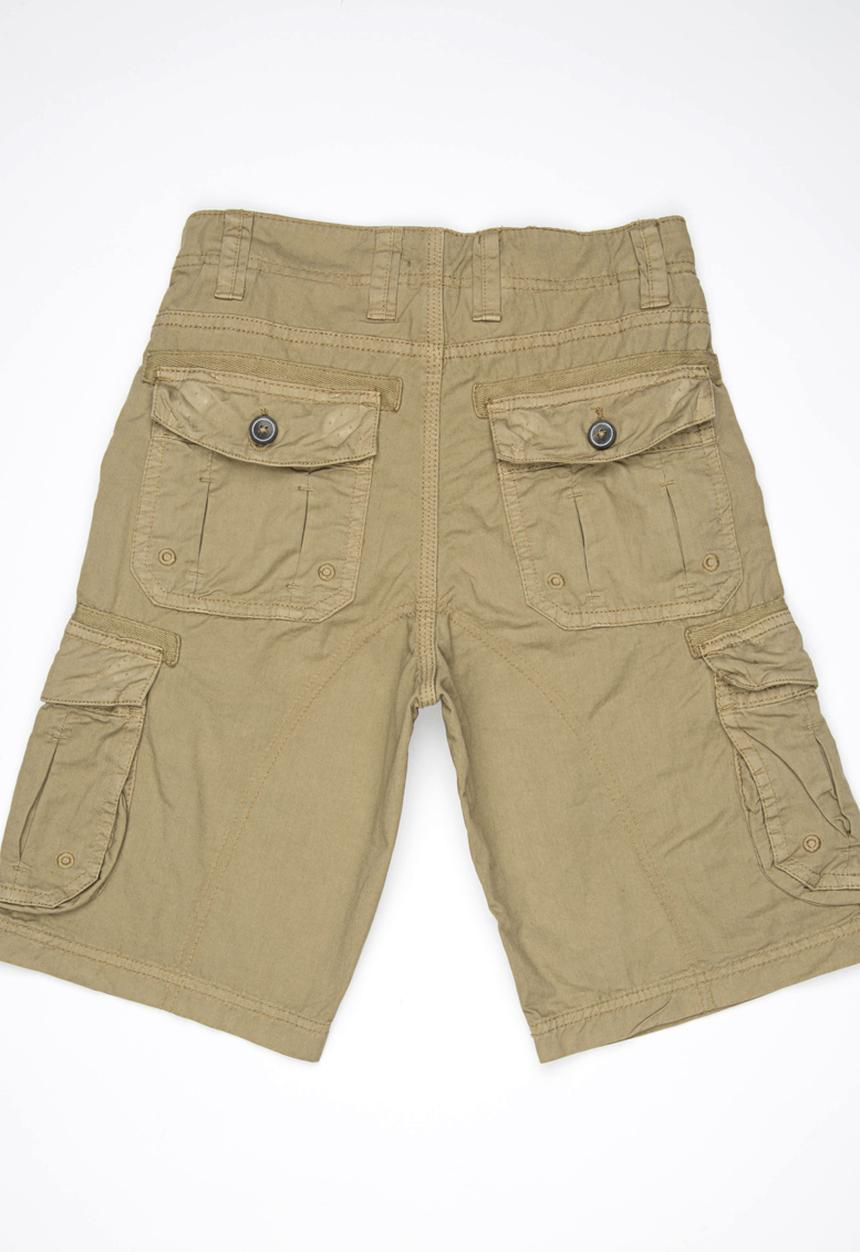 Brave Soul - Cargo Shorts Stone