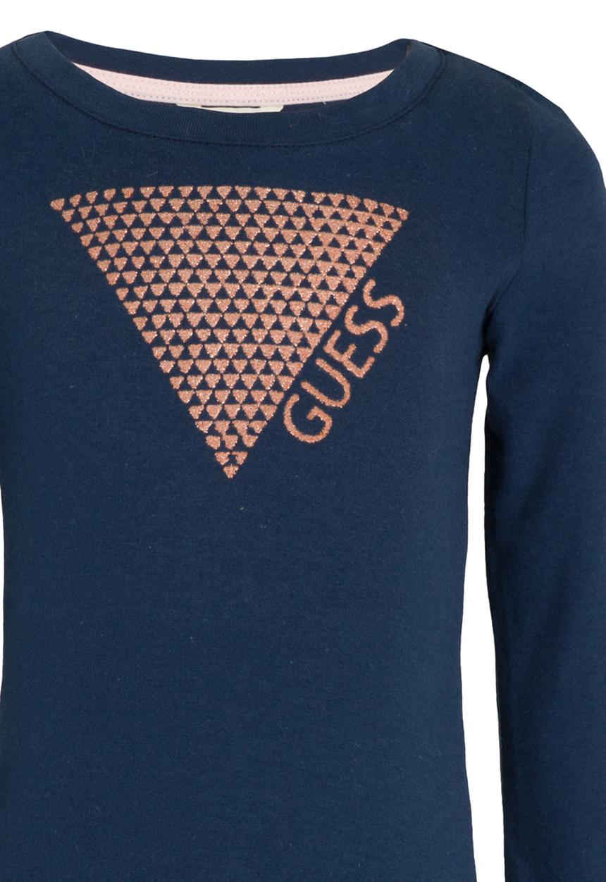 GUESS - Tri Design Tee Blue