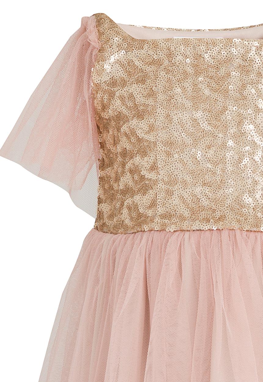 See-Saw - Sequin Dresses Mid Pink