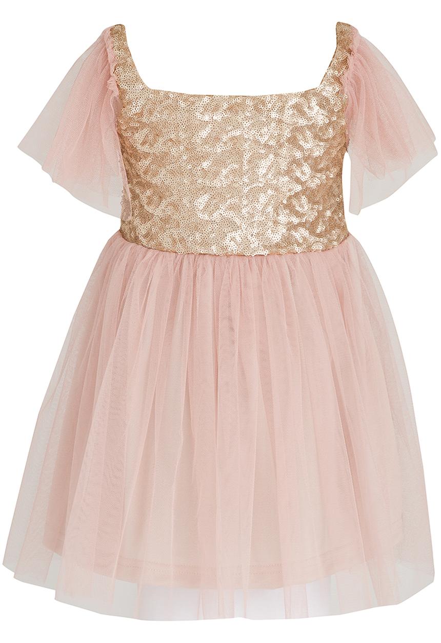 See-Saw - Sequin Dresses Mid Pink