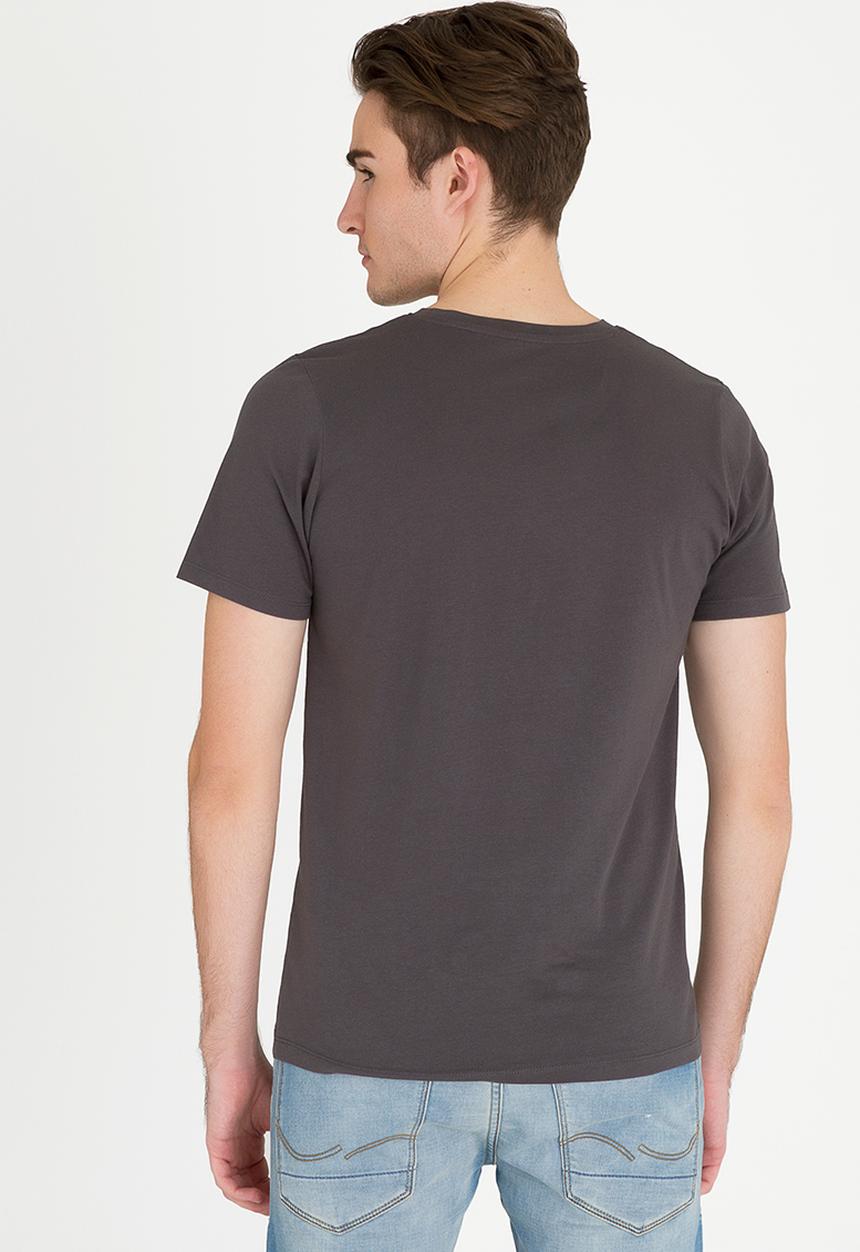 Jack & Jones - Venice Printed Tee Grey