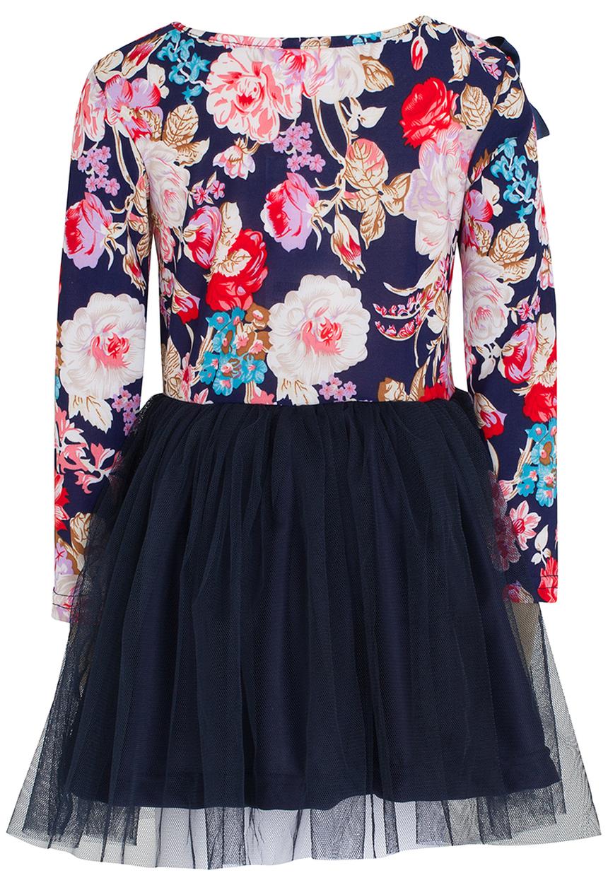 See-Saw - Floral Print Combo Dress Multi-colour
