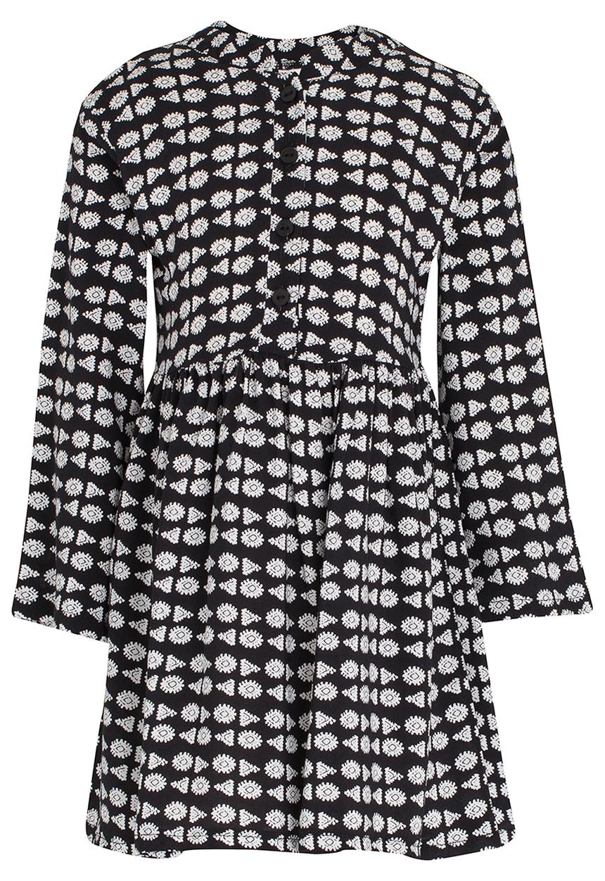 See-Saw - High Waist Dress Black and White