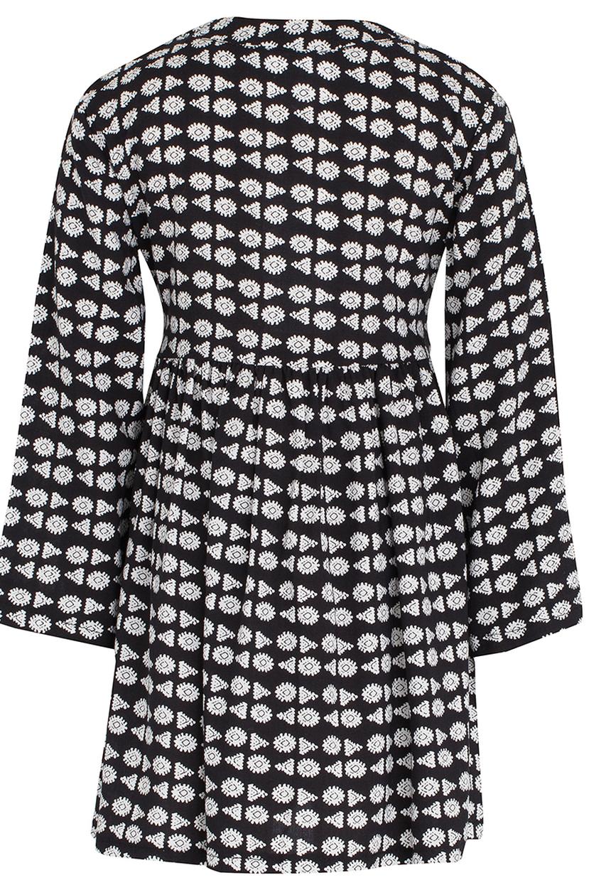 See-Saw - High Waist Dress Black and White