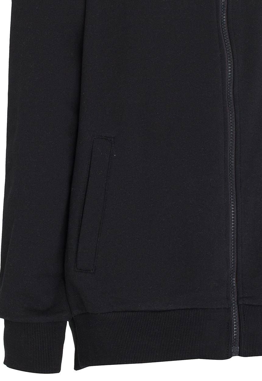 Brave Soul - Zip Through Sweater Black