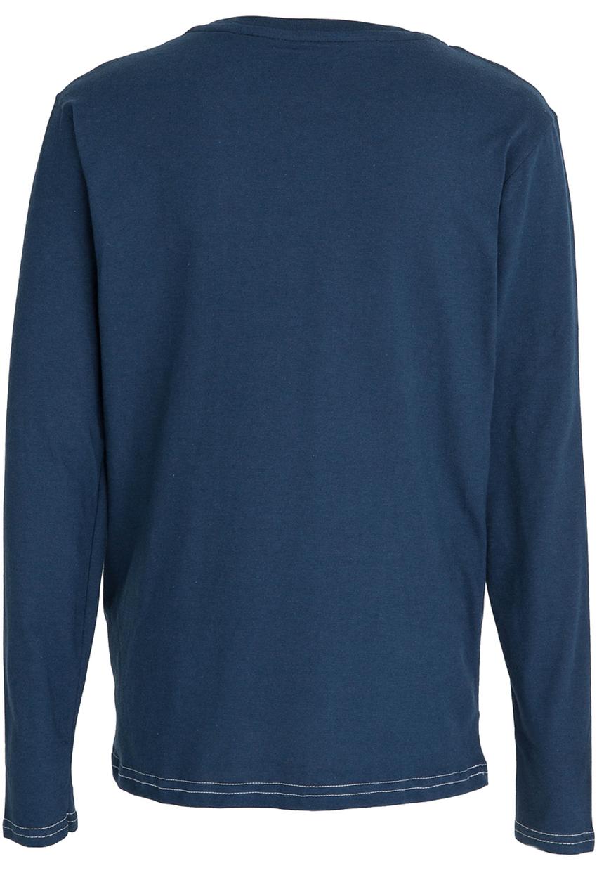 GUESS - L/S Guess Underline Tee Blue