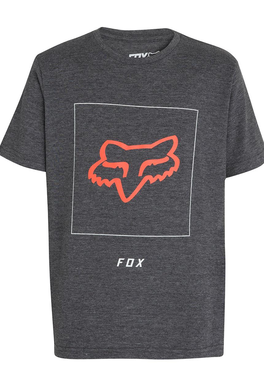 Fox - Grass Tee Dark Grey