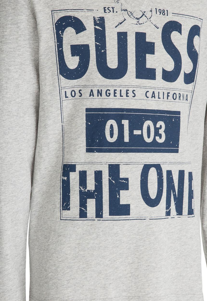GUESS - L/S The One Tee Grey