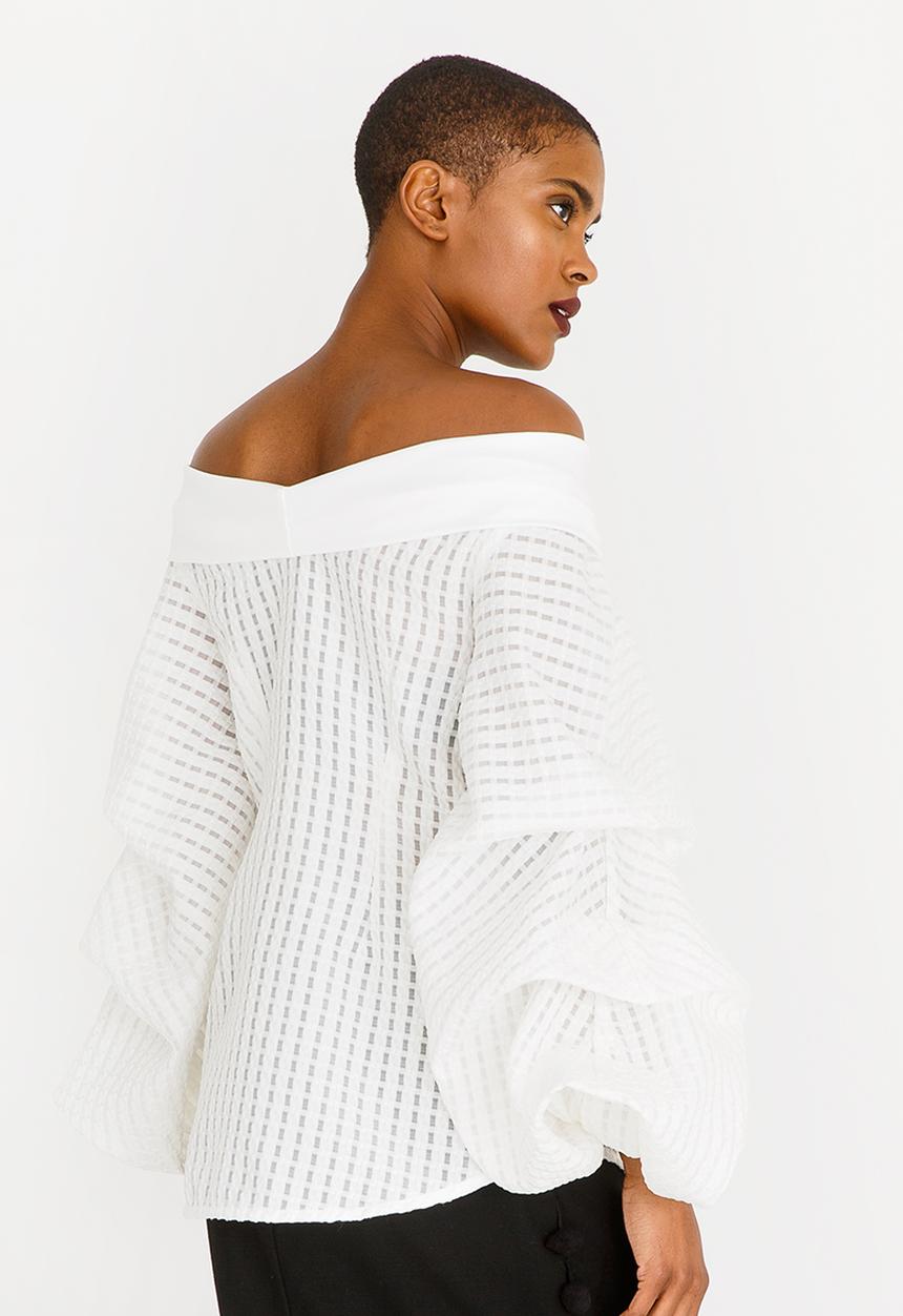 Gert-Johan Coetzee - Cloud Blouse Off White