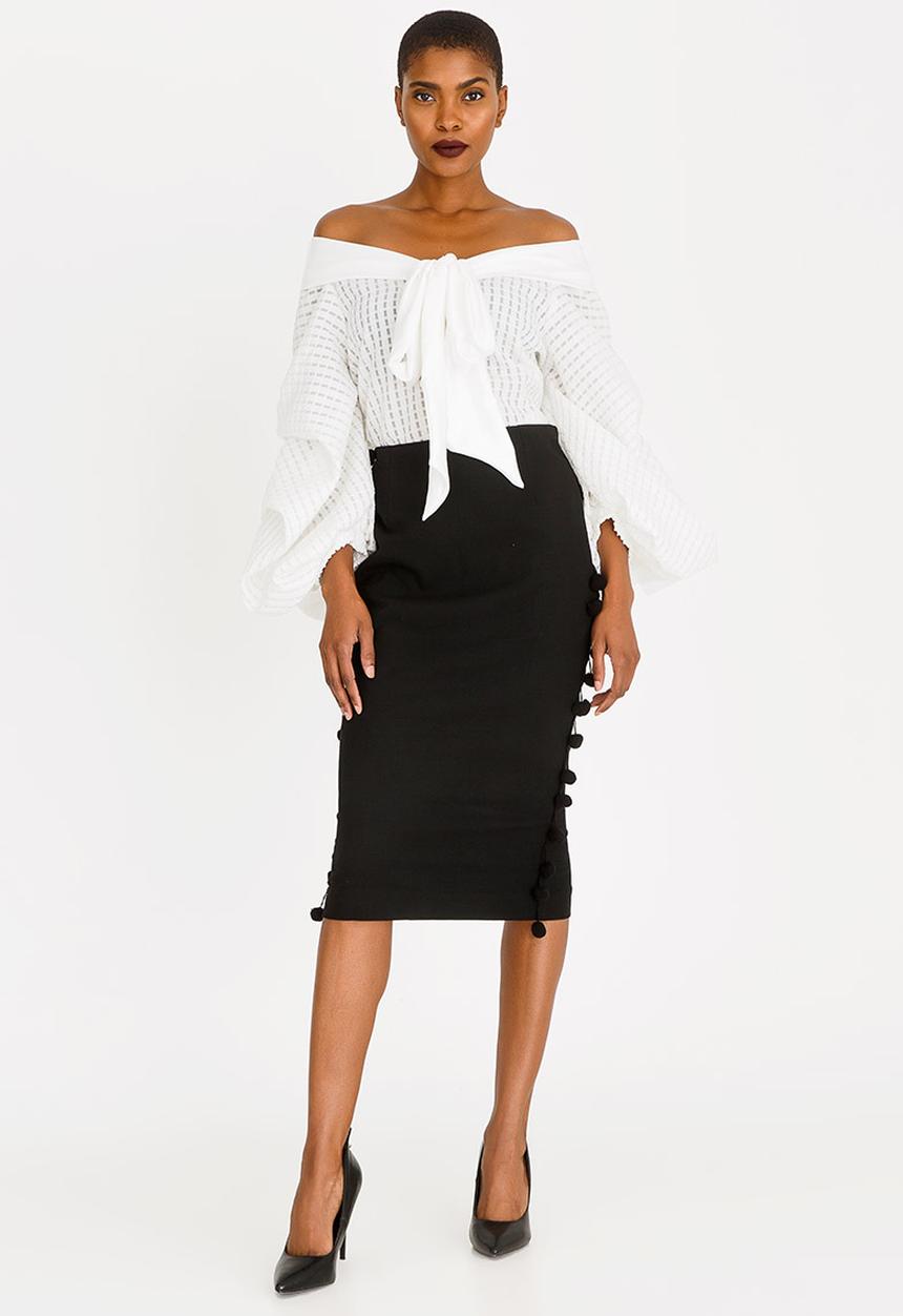 Gert-Johan Coetzee - Pencil Skirt Black