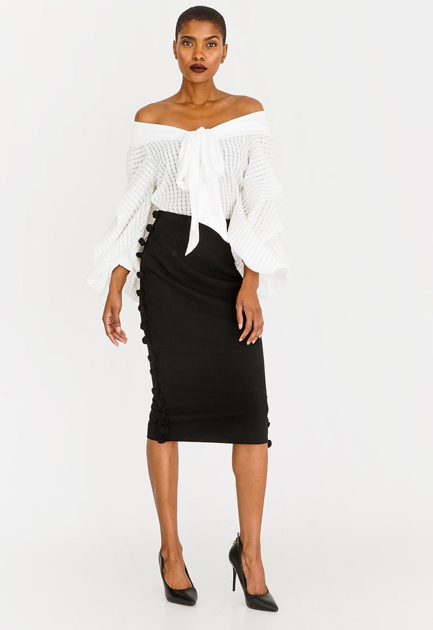 Gert-Johan Coetzee - Cloud Blouse Off White