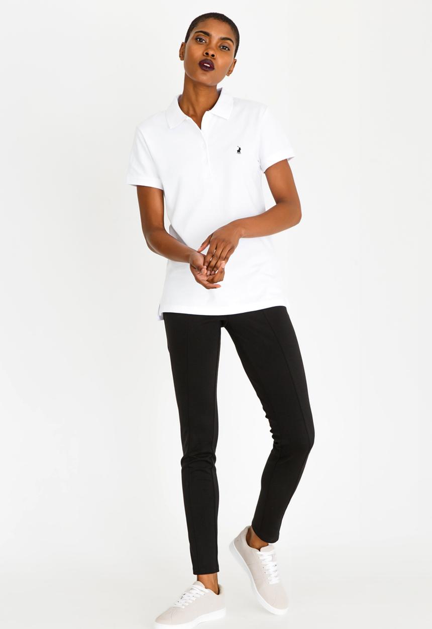 POLO - Margo Pony Golfer White