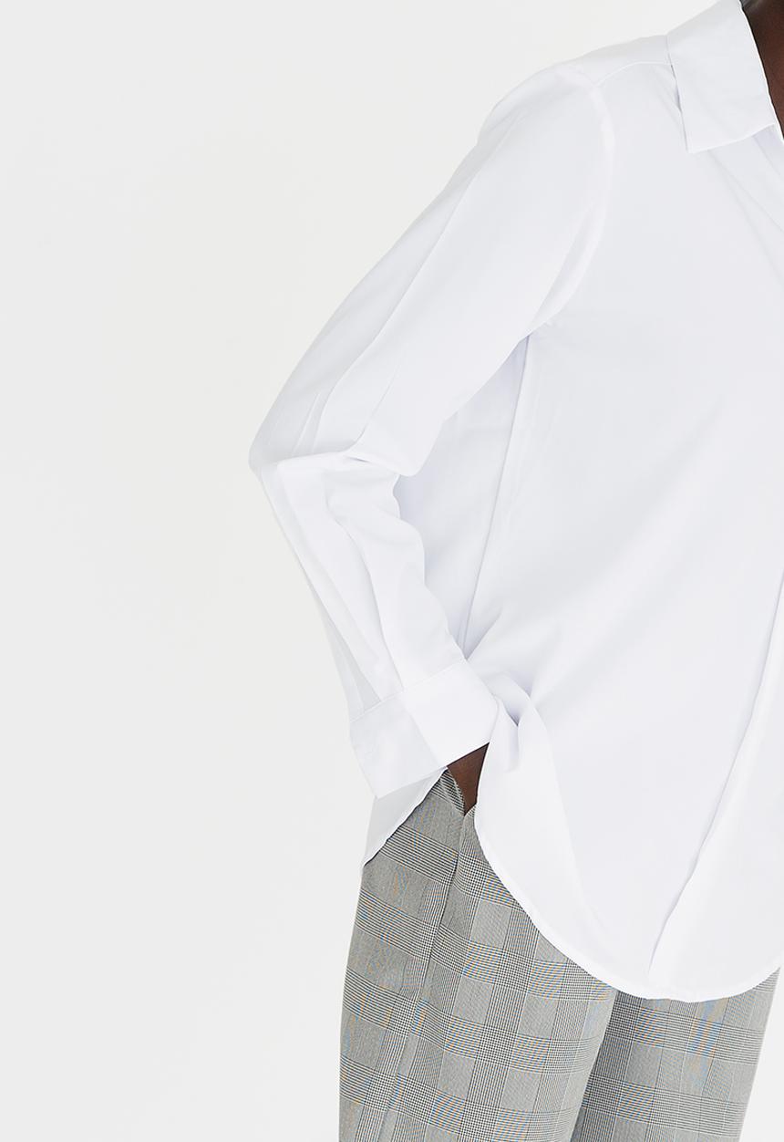 G Couture - Collar Detail Shirt White