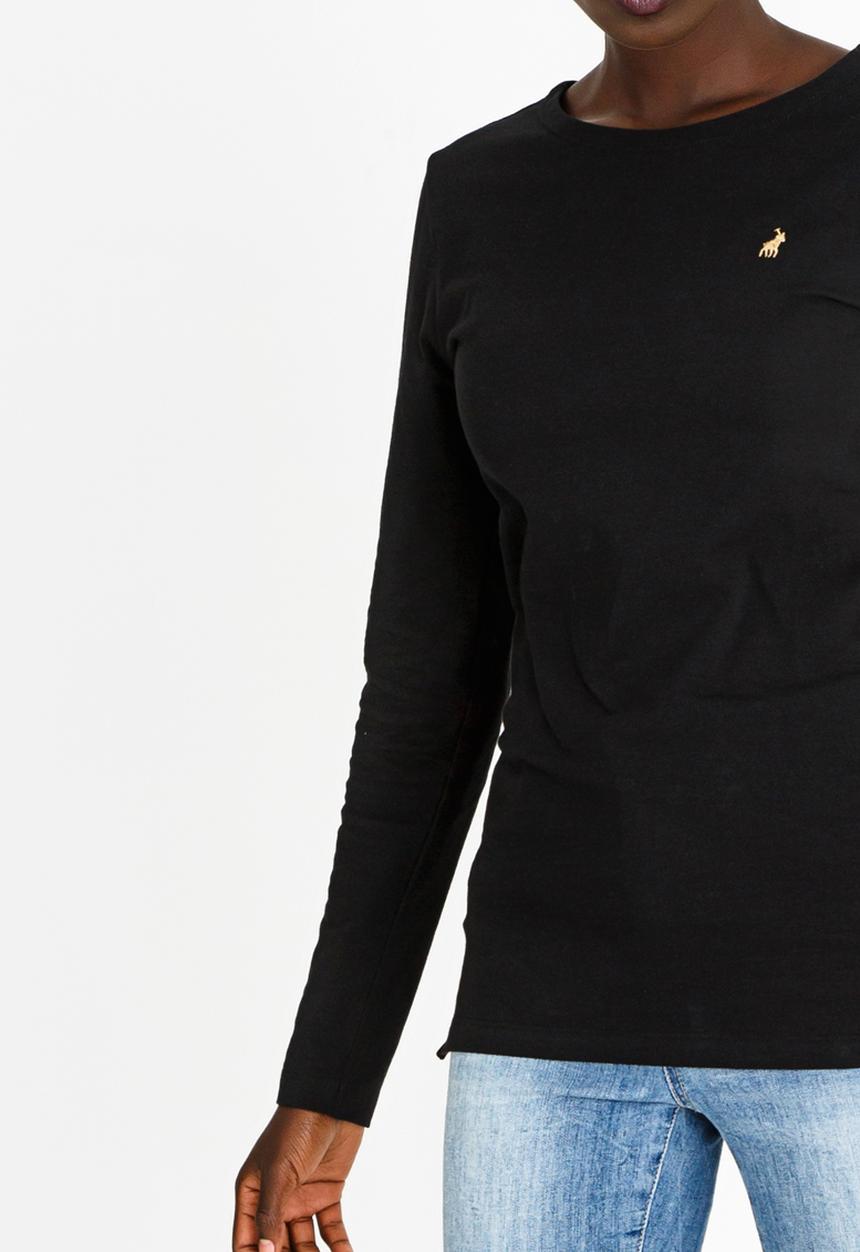 POLO - Emily Long Sleeve Tee Black