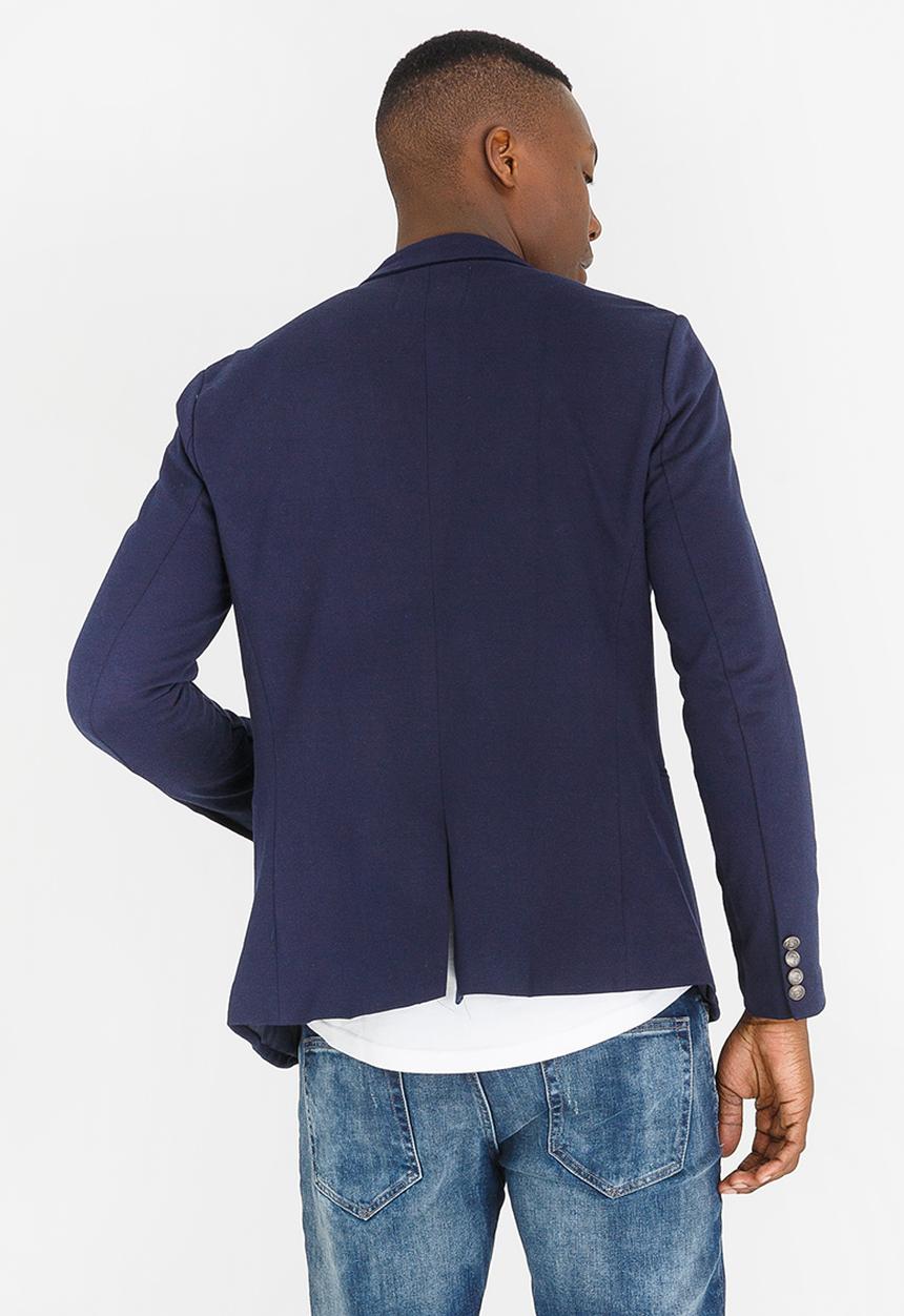 STYLE REPUBLIC - Borris Cotton Blazer Navy