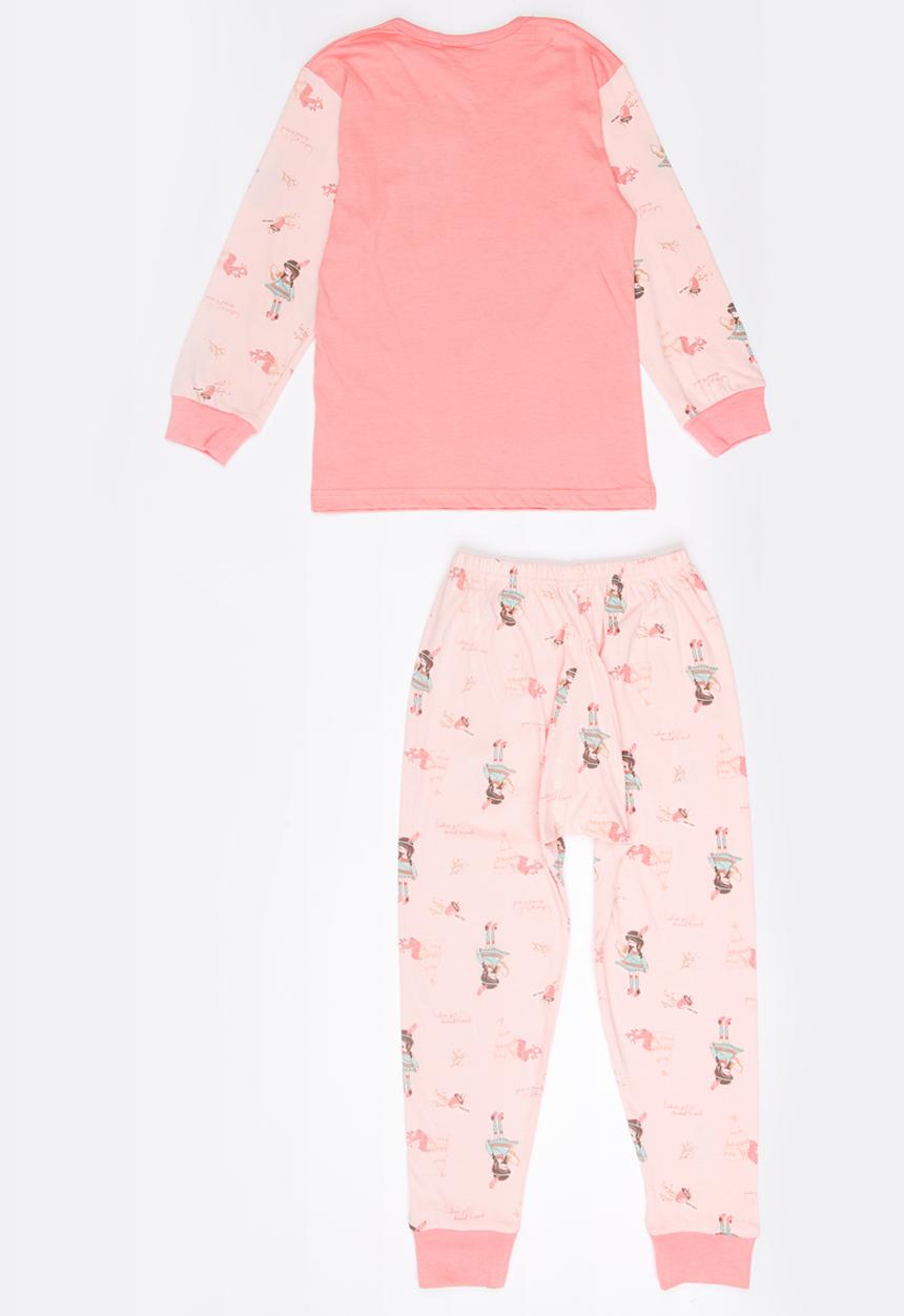 Pop Candy - Printed Pj Set Pale Pink