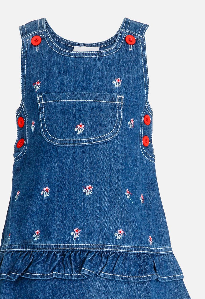 Pop Candy - Denim Dress Navy