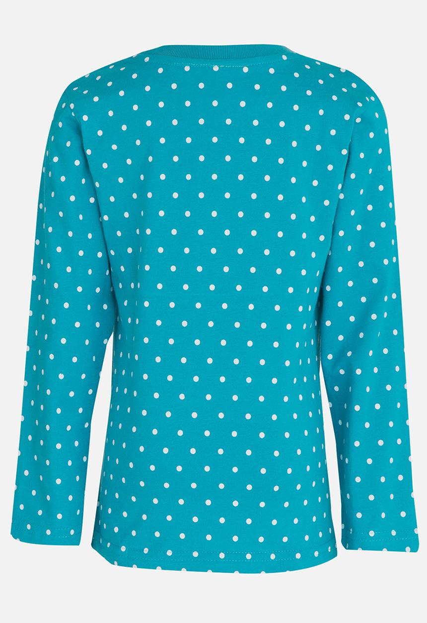 Pop Candy - Long Sleeve Printed Tee Pale Blue