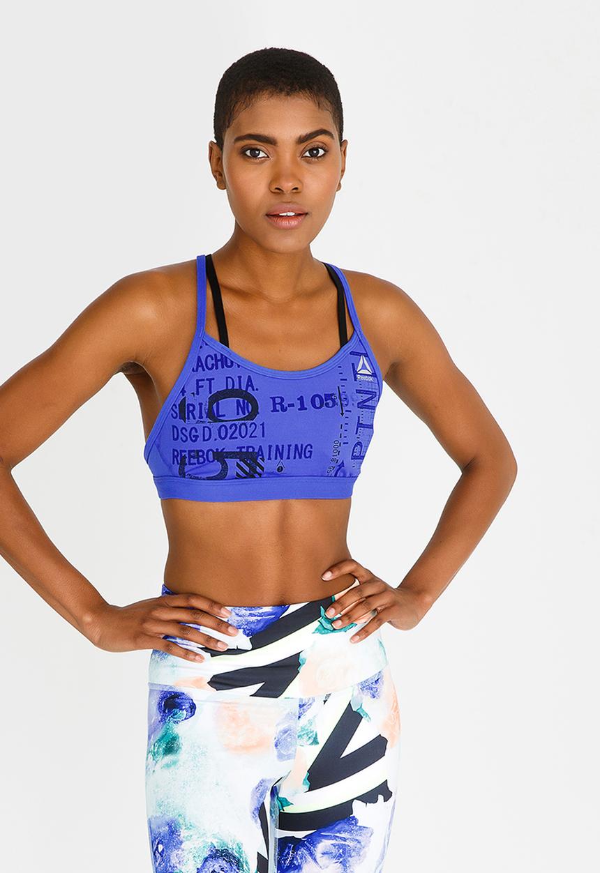 Reebok - Reebok Strappy Bra Blue