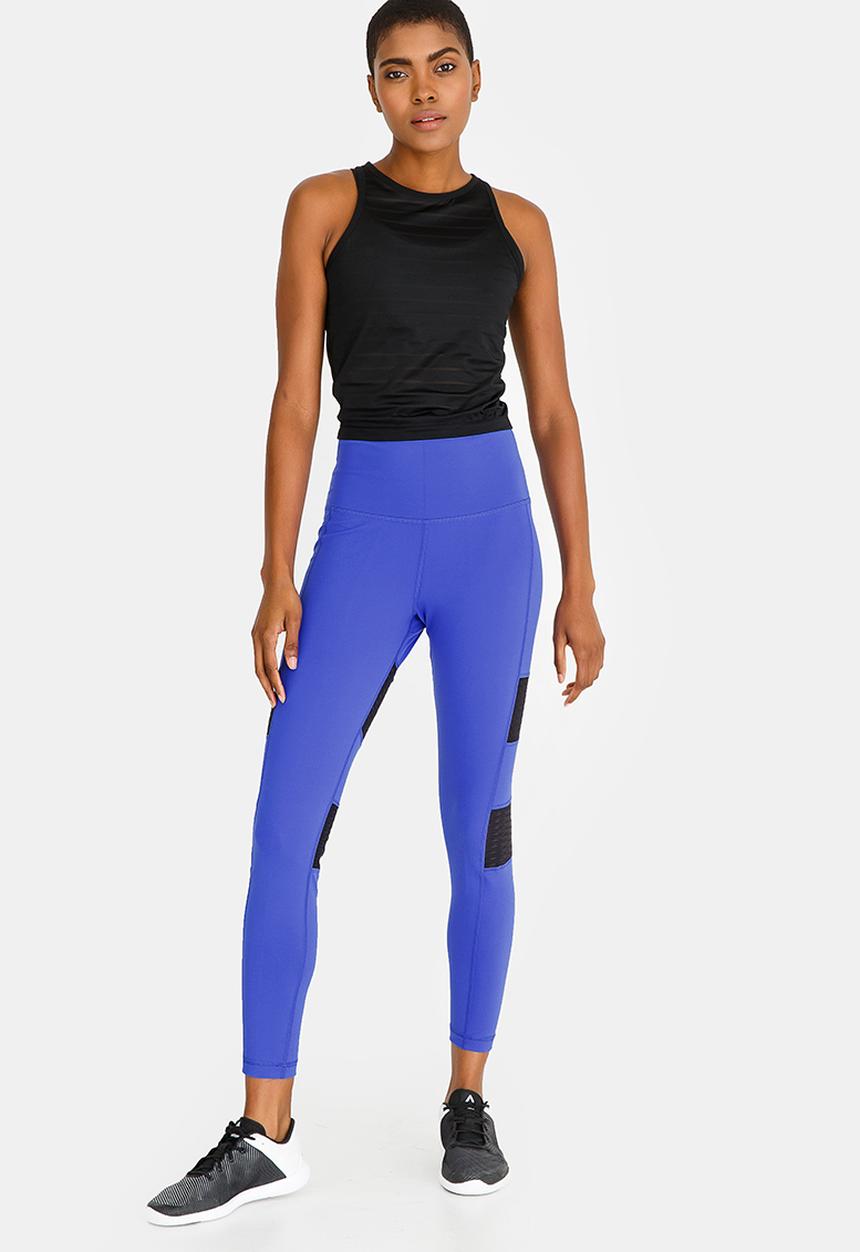 Reebok - Delta Mesh Crop Top Black