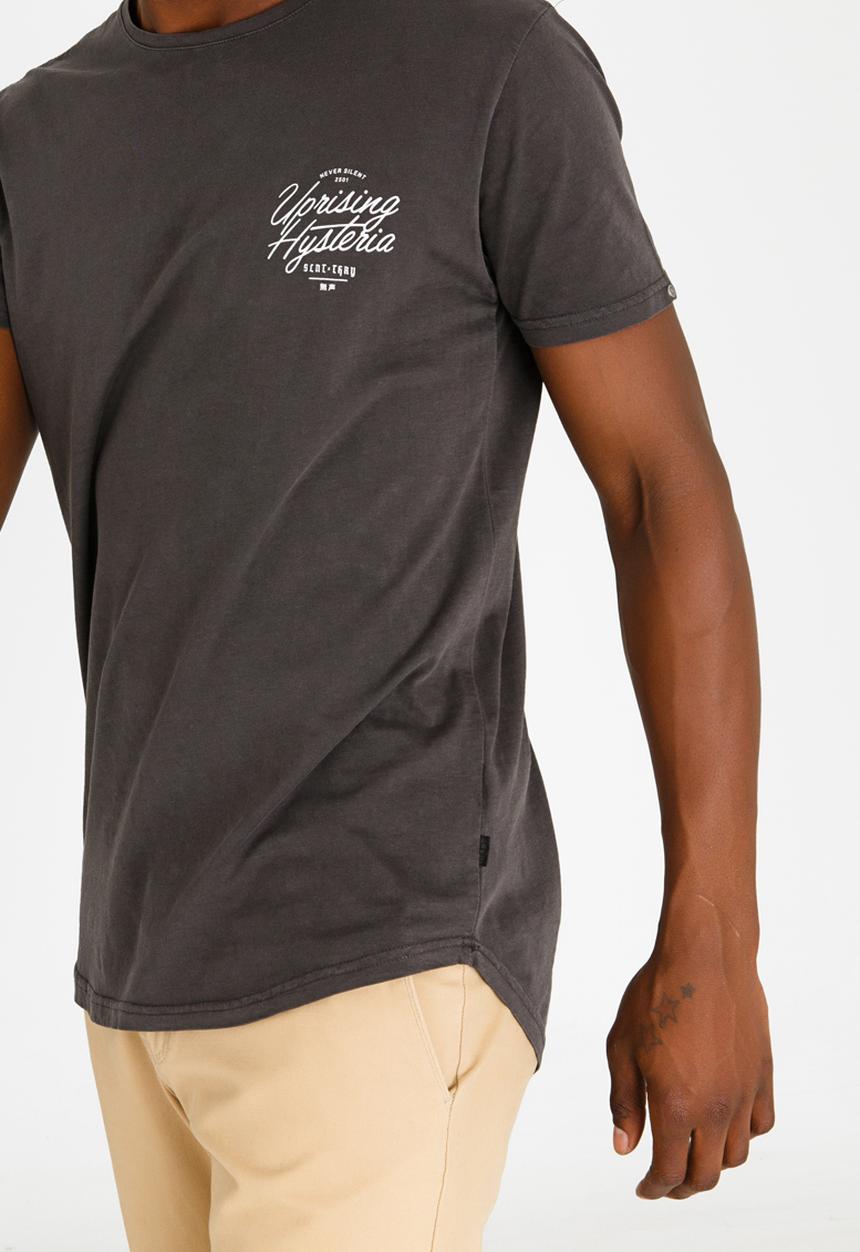 Silent Theory - Numb Cotton Tee Charcoal